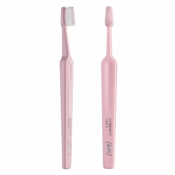 Tannbørste Tepe Compact Soft Lyse Rosa