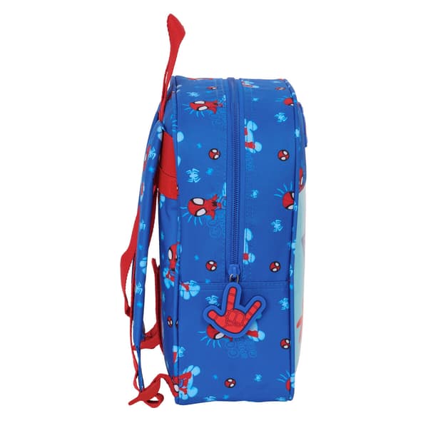 Barnebag Spider-Man Blå 22 x 27 x 10 cm