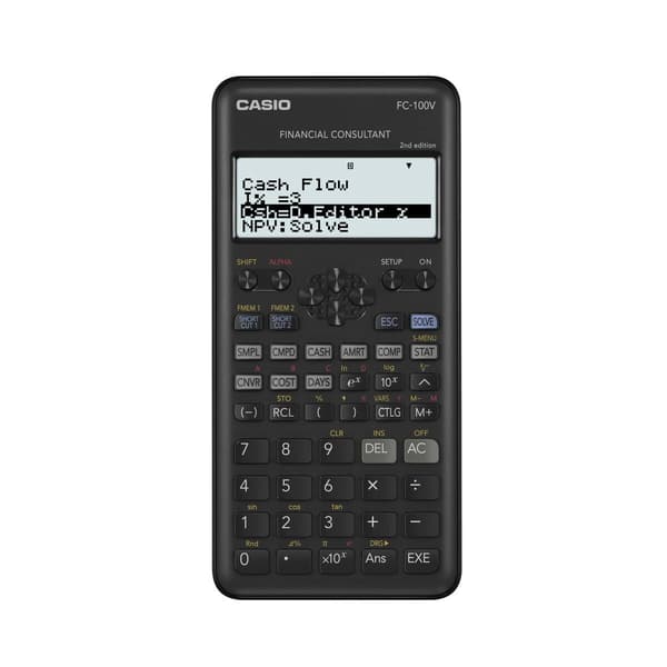 Finansiell kalkulator Casio FC-100V