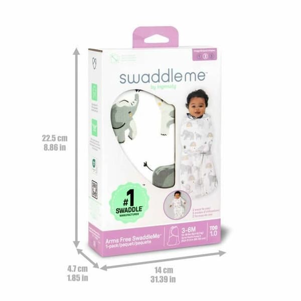 Sovepose til baby Ingenuity Bomull 3-6 måneder