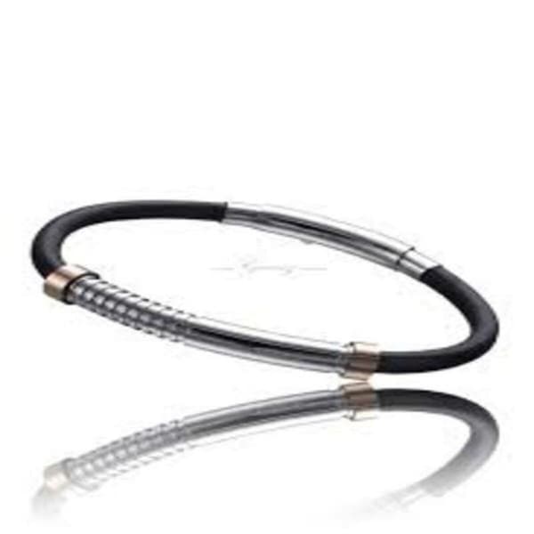 Armbånd for Menn Time Force TS5094BR23_- Metall Rustfritt stål Sølv