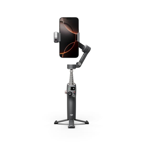 Stabilisator för smartphone - DJI - Osmo Mobile 8 - 3-axlig stabilisering - ActiveTrack 6.0 - Fällbar - Lång batteritid