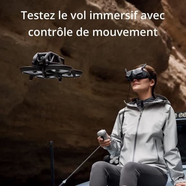 Dji Avata och FPV-hjälm V2 Fly Smart Combo