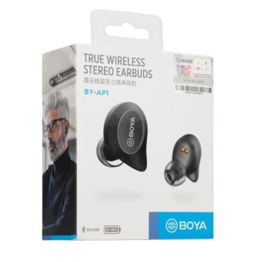 Bluetooth-hörlurar - BOYA - AP1B - In-ear - Svettresistenta - 6h batteritid