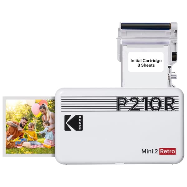 Kodak Mini 2 Retro fotoprinter / bærbar Bluetooth-printer / mobil fotoprinter til iPhone og Android
