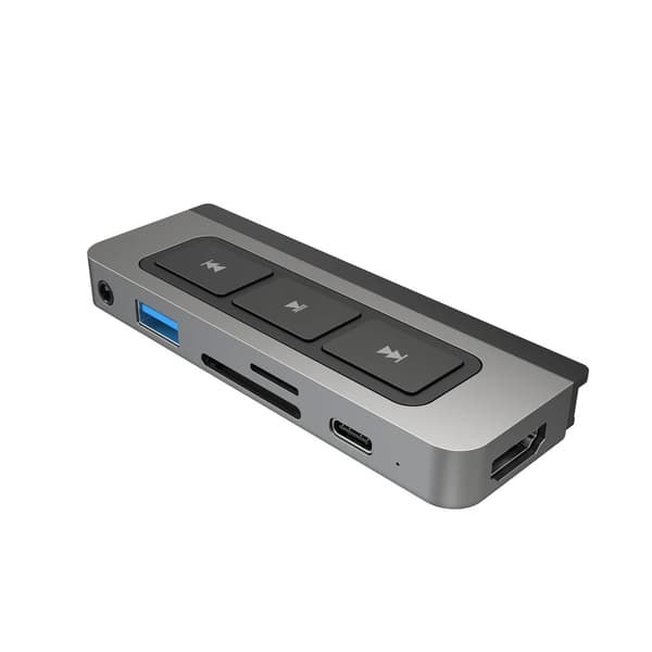 HyperDrive Media USB-C Nav 6i1 / USB-C-hub til iPad / iPad USB-C-adapter