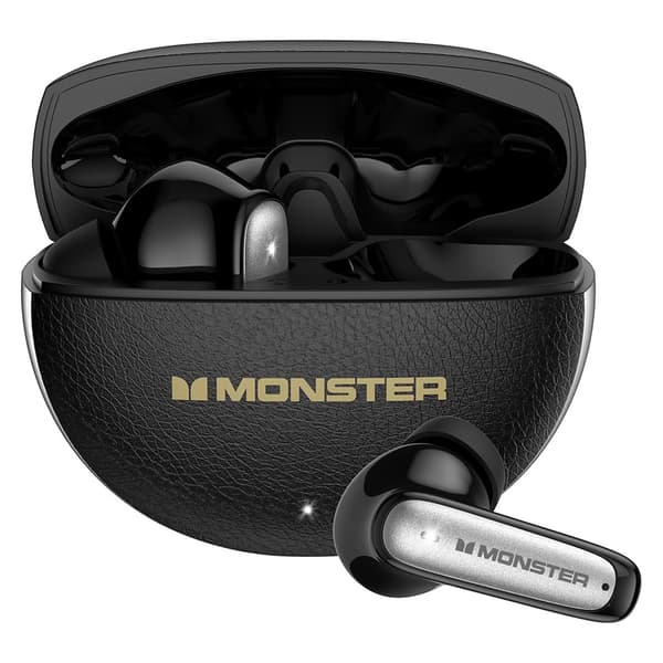 Monster N-Lite 310 True Wireless-headset – Svart / Bluetooth-headset / TWS-hovedtelefoner