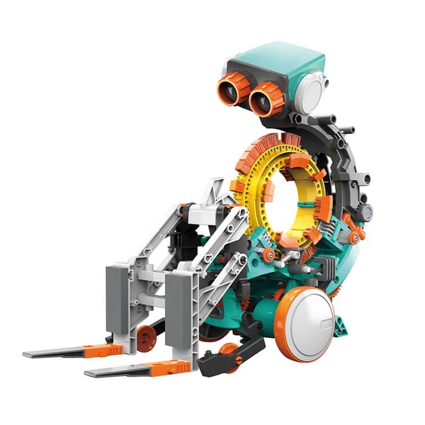 Construct &amp; Create 5i1 mekanisk programmeringsrobot / mekanisk programmeringsrobot / pædagogisk byggeprojekt