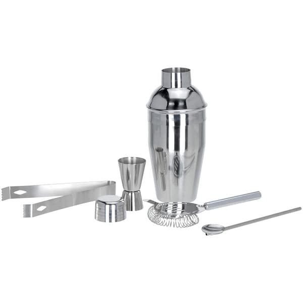 5-delt cocktailsæt i rustfrit stål / Cocktailshaker / Barsæt