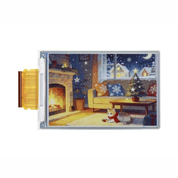 Waveshare 3,6″ E-Paper-farveskærm / e-papir displaymodul 600×400 / SPI-skærm til Raspberry Pi