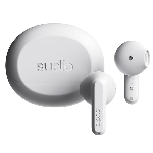 Sudio A3 In-Ear True Wireless Headset - Hvid
