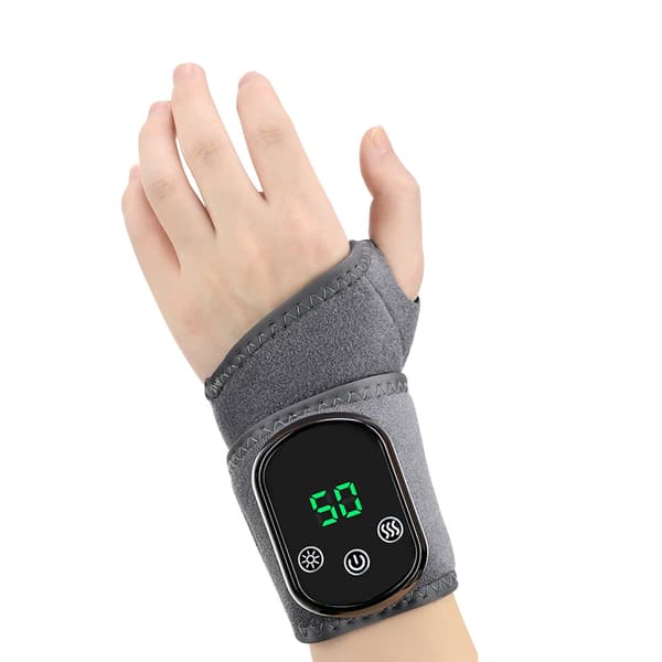 Massageapparat med varme / Håndledsmassage / Vibrationsterapi