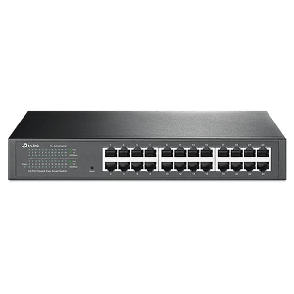 TP-Link TL-SG1024DE gigabit-switch / 24-port smart netværksswitch / rackmonterbar L2-switch