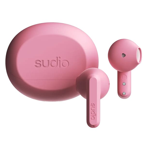 Sudio A3 In-Ear True Wireless Headset - Pink