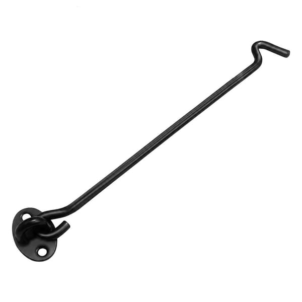 Vindues- og dørkrog i rustfrit stål, 40 cm – Svart / Dørkrog / Vindueskrog