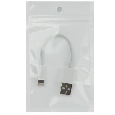 Kort opladningskabel til iPhone - 13 cm Lightning til USB