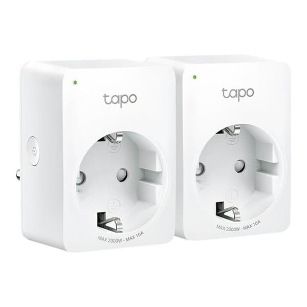 TP-Link Tapo P100 smart plug 2-pack WiFi 2,4 GHz