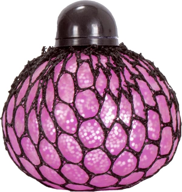 Squishy mesh stressbold / mesh stressbold / squeeze ball for stress / sensorisk stresslegetøj