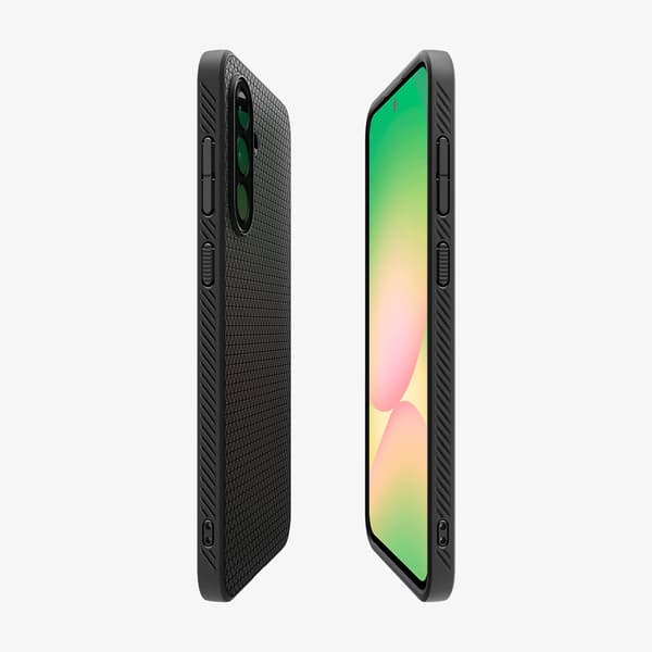 Spigen Liquid Air Backshell til Samsung Galaxy A56 - Svart