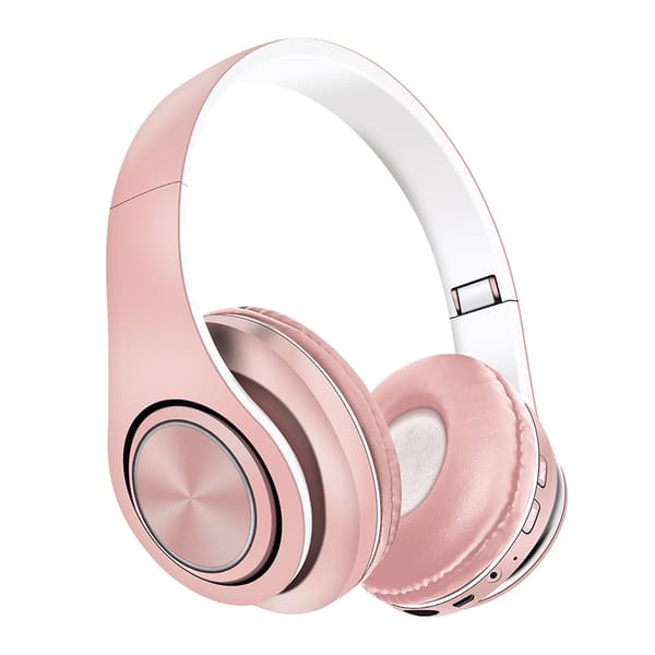 United Bluetooth-headset – Rosa / hovedtelefoner med mikrofon / trådløst headset