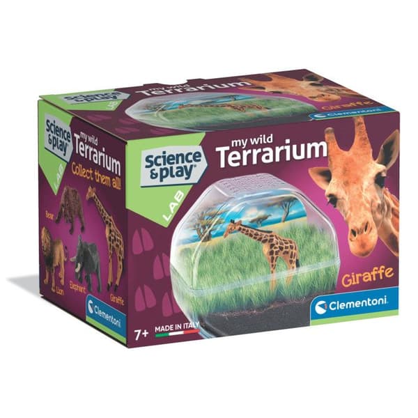 CLEMENTONI - Mini Terrarium - Giraff