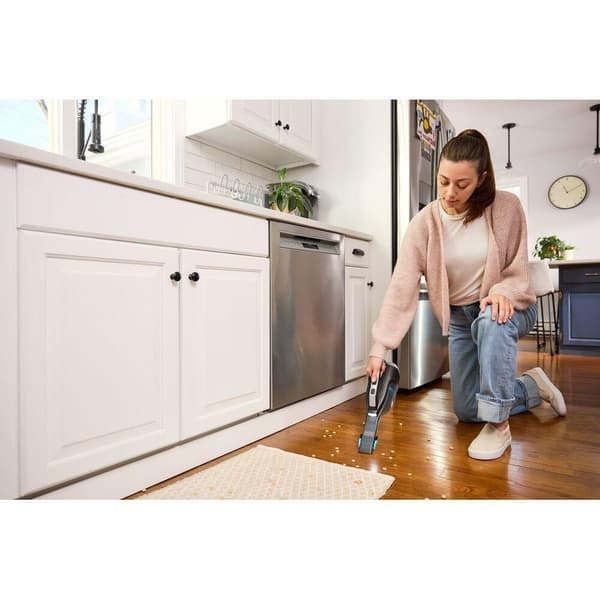 Black & Decker DVD320B håndstøvsuger Sort, Sølv, Turkis Poseløs