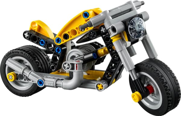 LEGO TECHNIC 42225 Gul Motorcykel