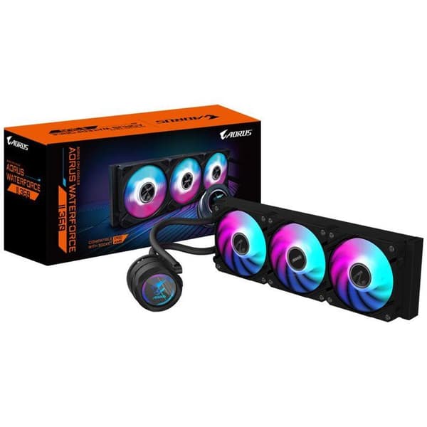 GIGABYTE - AORUS WATERFORCE II 360 - Væskekøler - 3 x 120 mm blæsere