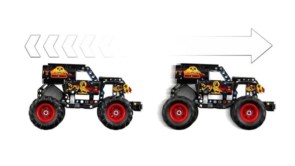 LEGO TECHNIC 42219 Monster Jam Grave Digger Tuli ja jää