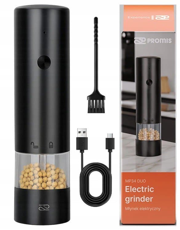 PROMIS peppar- och saltkvarn - USB