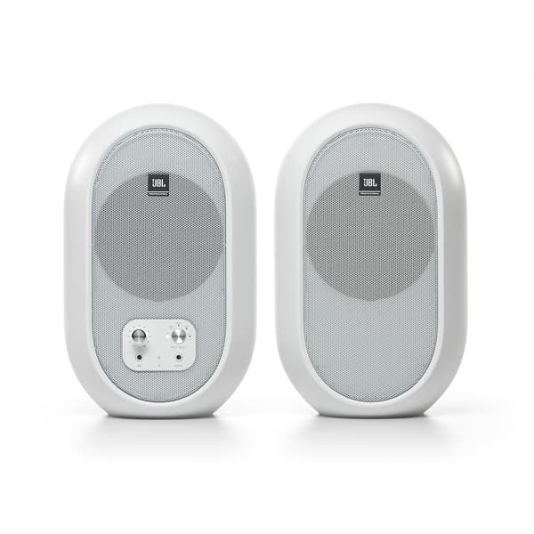 JBL 104 Set-BT White - koaxialmonitorer med Bluetooth, vit