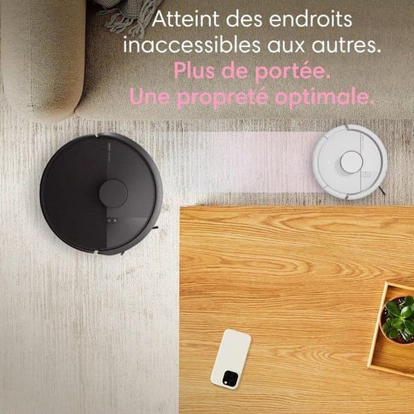 iRobot Roomba Mini Hvid - Robotstøvsuger og moppe - 7000 Pa - 200 ml