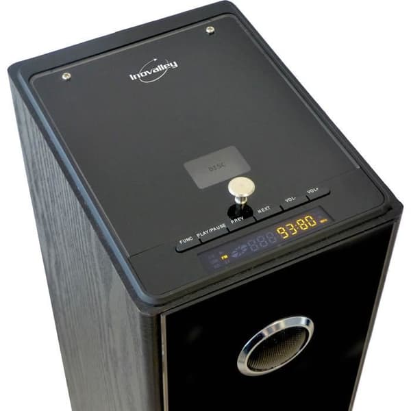 INOVALLEY HP33-CD Bluetooth Sound Tower CD-afspiller - Sort
