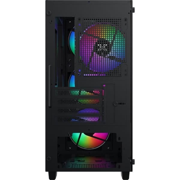 PC-kabinet - XIGMATEK - NYX Air II (Sort) - Mini Tower - Micro-ATX-format - Uden strømforsyning