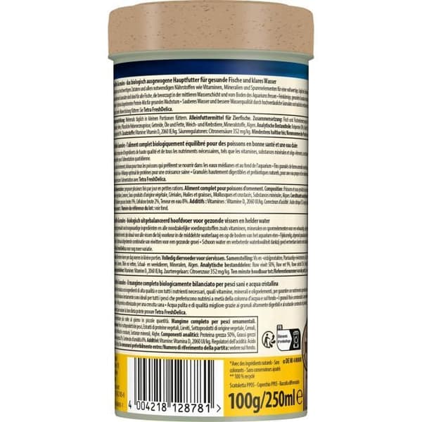 TetraMin Granulat - TETRA - Fuldfoder til tropiske fisk - 250 ml