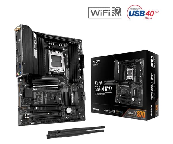 Asrock X870 PRO-A WIFI-moderkort