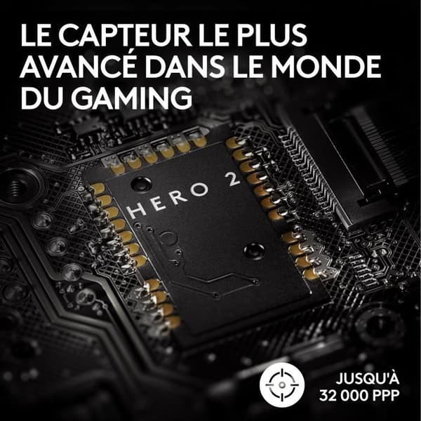 Gamingmus - Trådlös - Logitech G - Pro X Superlight 2 Lightspeed - Vit