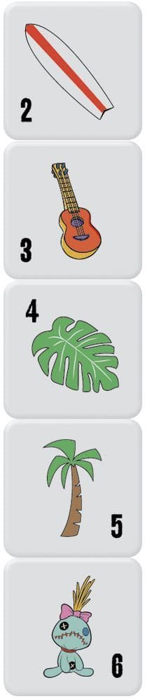 YAHTZEE Stitch - Brädspel - VINNANDE TRÄK - Ålder 8+