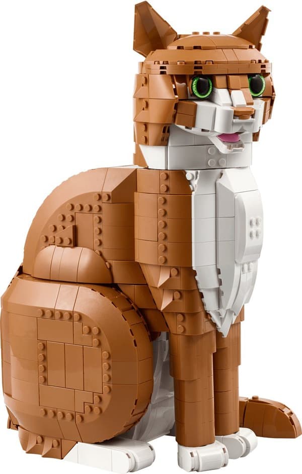 LEGO IDEAS 21376 Orange Kat