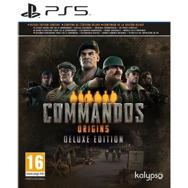 Commandos: Origins Deluxe Edition - PS5-spel