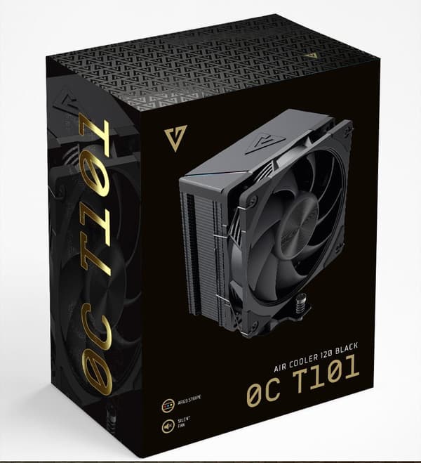 MODECOM Volcano 0C T101 Processor Luftkøler 12 cm Sort