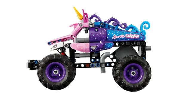 LEGO TECHNIC 42220 Monster Jam Sparkle Smash Tilbagetrækningsmaskine