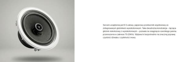 AVTEK TAKBAR HÖGTALARE CS 606