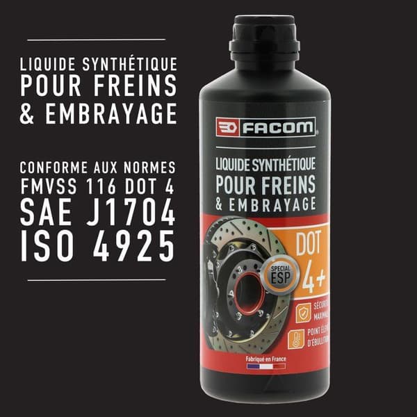 DOT4+ Bromsvätska - FACOM - 500 ml