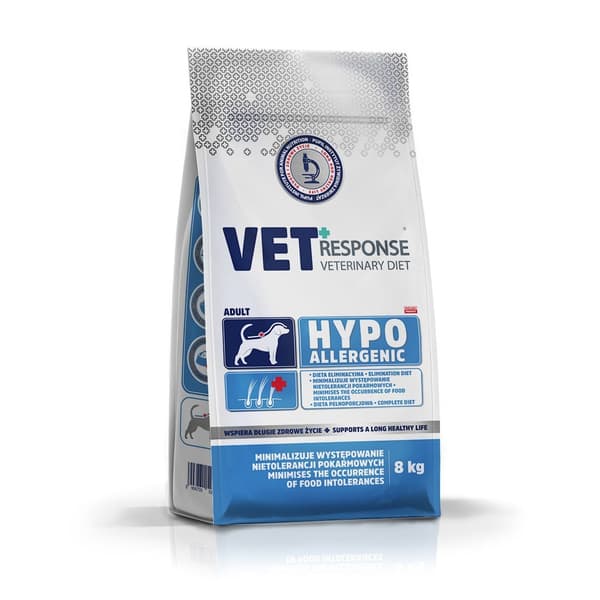 VET HYPPOALLERGENISKT hundfoder 8 kg