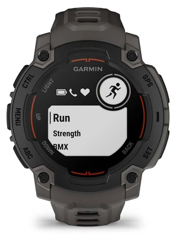 Garmin Instinct E 2,29 cm (0,9") MIP 45 mm Digital 176 x 176 pixel Sort GPS (satellit)