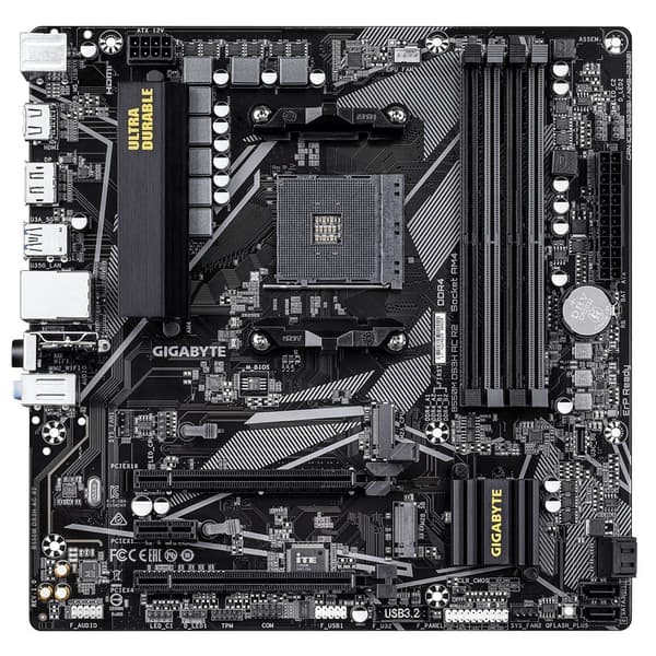 Gigabyte B550M DS3H AC R2 bundkort