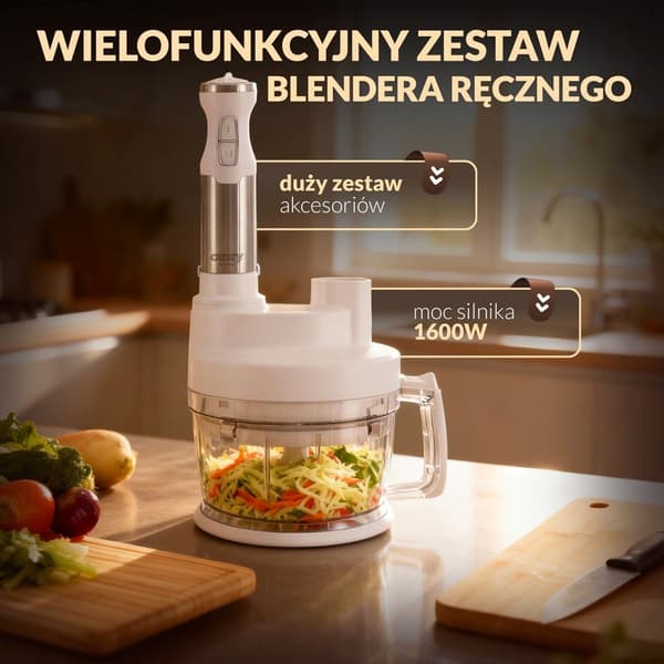 CAMRY CR 4623w Stavmixer Vit