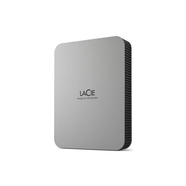 LaCie Mobile Drive Moon Silver USB-C STLP5000400 extern hårddisk - 5 TB