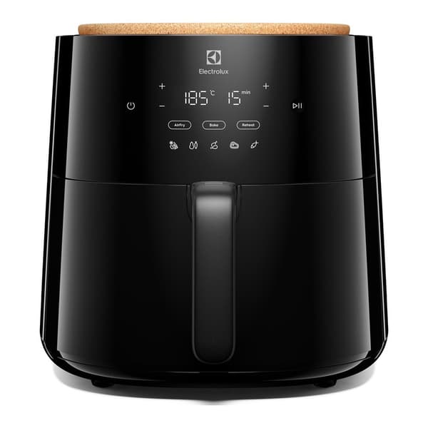Electrolux EAF7B Single 6,8 L Fritstående 1800 W Varmluftfrituregryde Sort